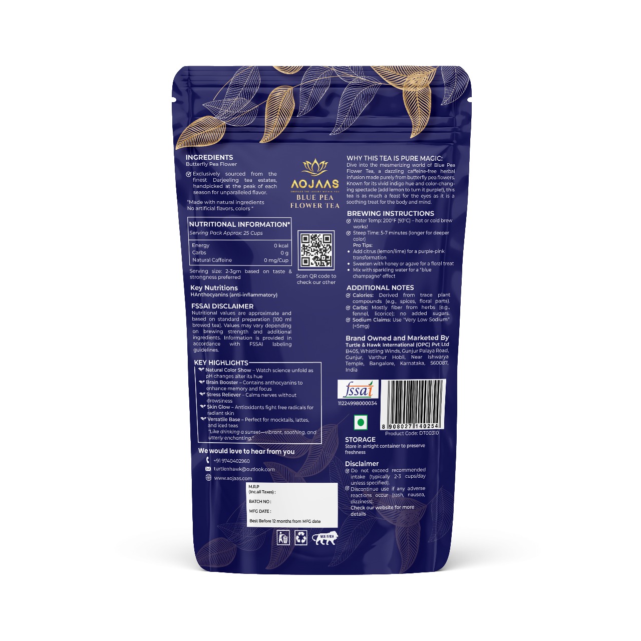 Blue Pea Flower Tea