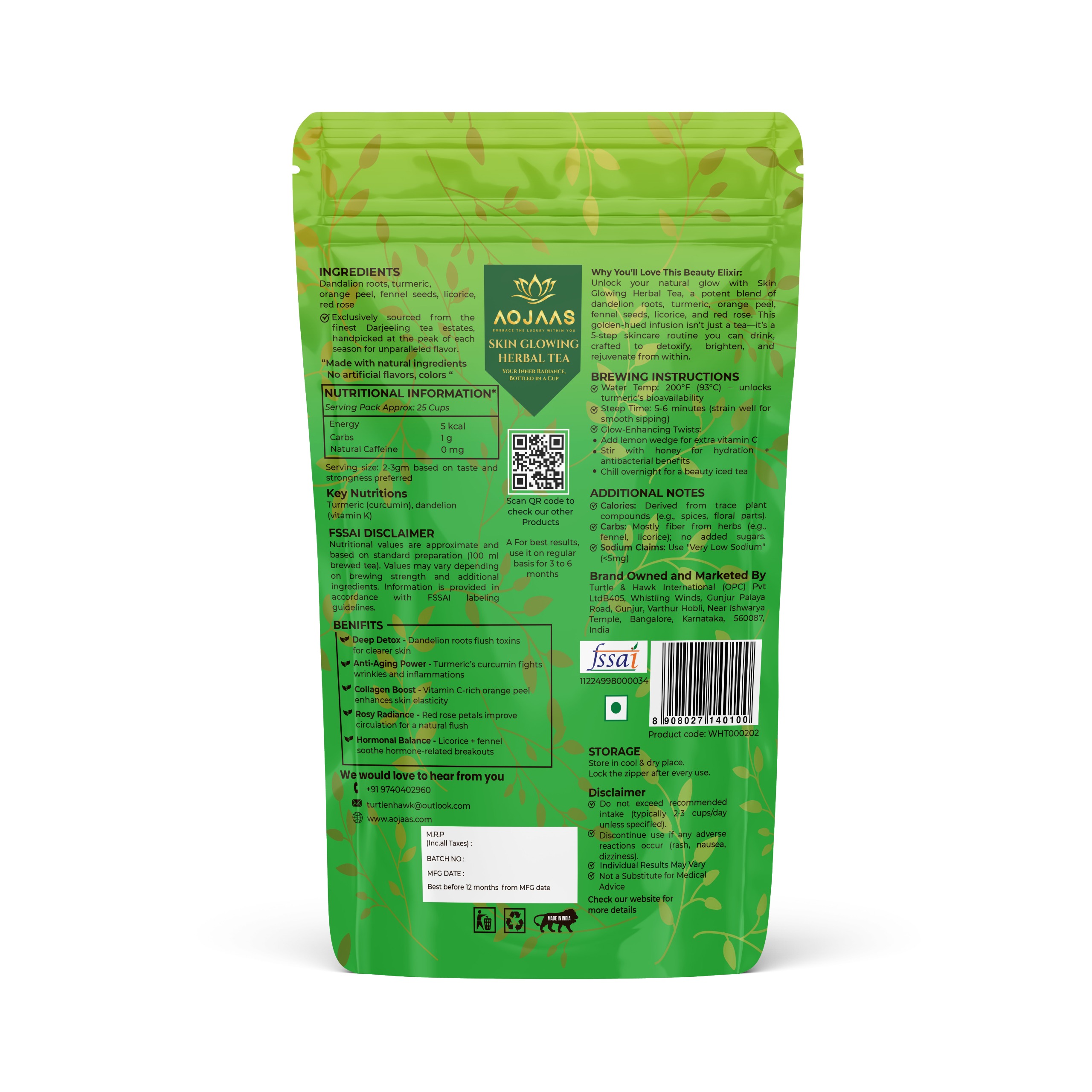 Skin Glowing Herbal Tea