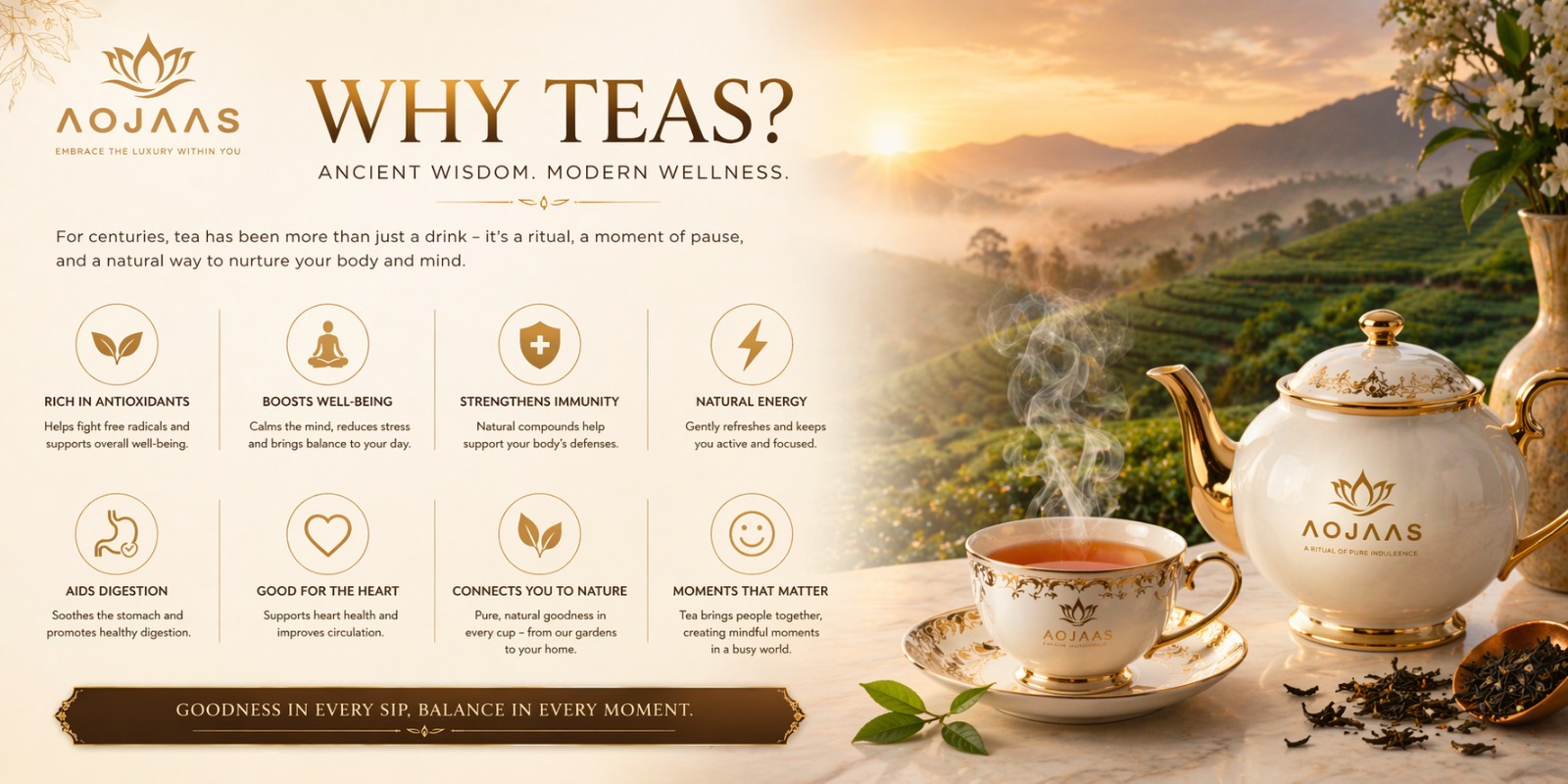 AOJAAS Premium Tea Collection